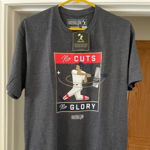 Baseballism Brand “No Cuts No Glory” Tshirt